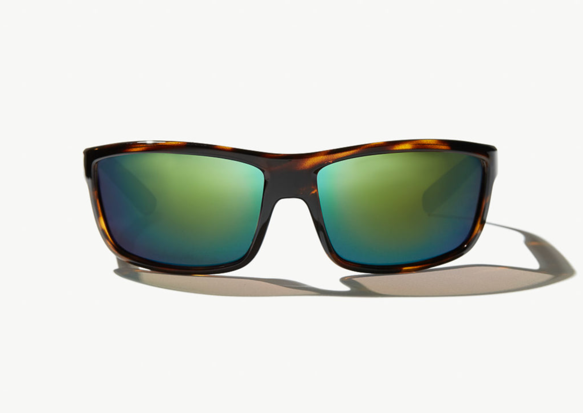Nippers | Brown Tortoise Gloss Frame | Green Mirror Glass Lenses