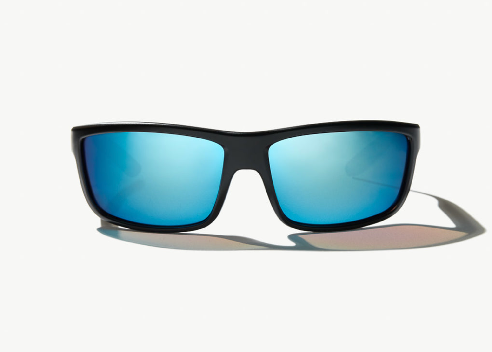 Nippers | Black Matte Frame | Blue Mirror Glass Lenses | Bajio