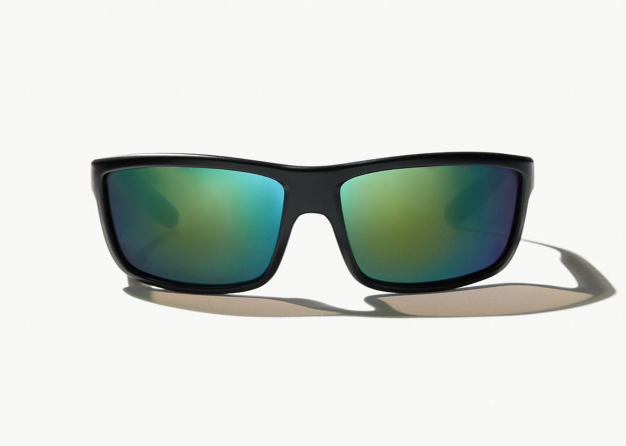 Nippers | Black Matte Frame | Green Mirror Glass Lenses