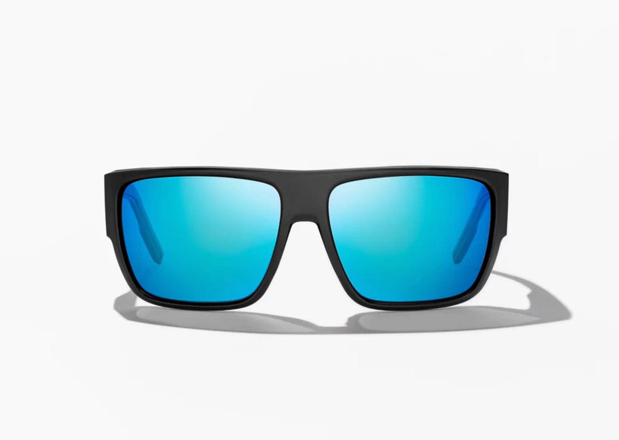 Ozello | Black Matte Frame | Blue Mirror Glass Lenses | Bajio