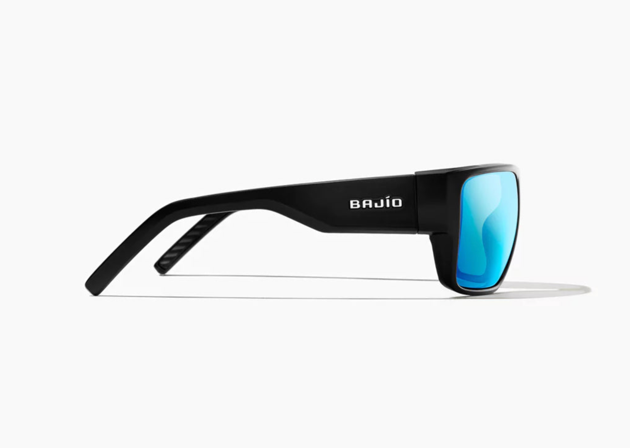 Ozello | Black Matte Frame | Blue Mirror Glass Lenses | Bajio