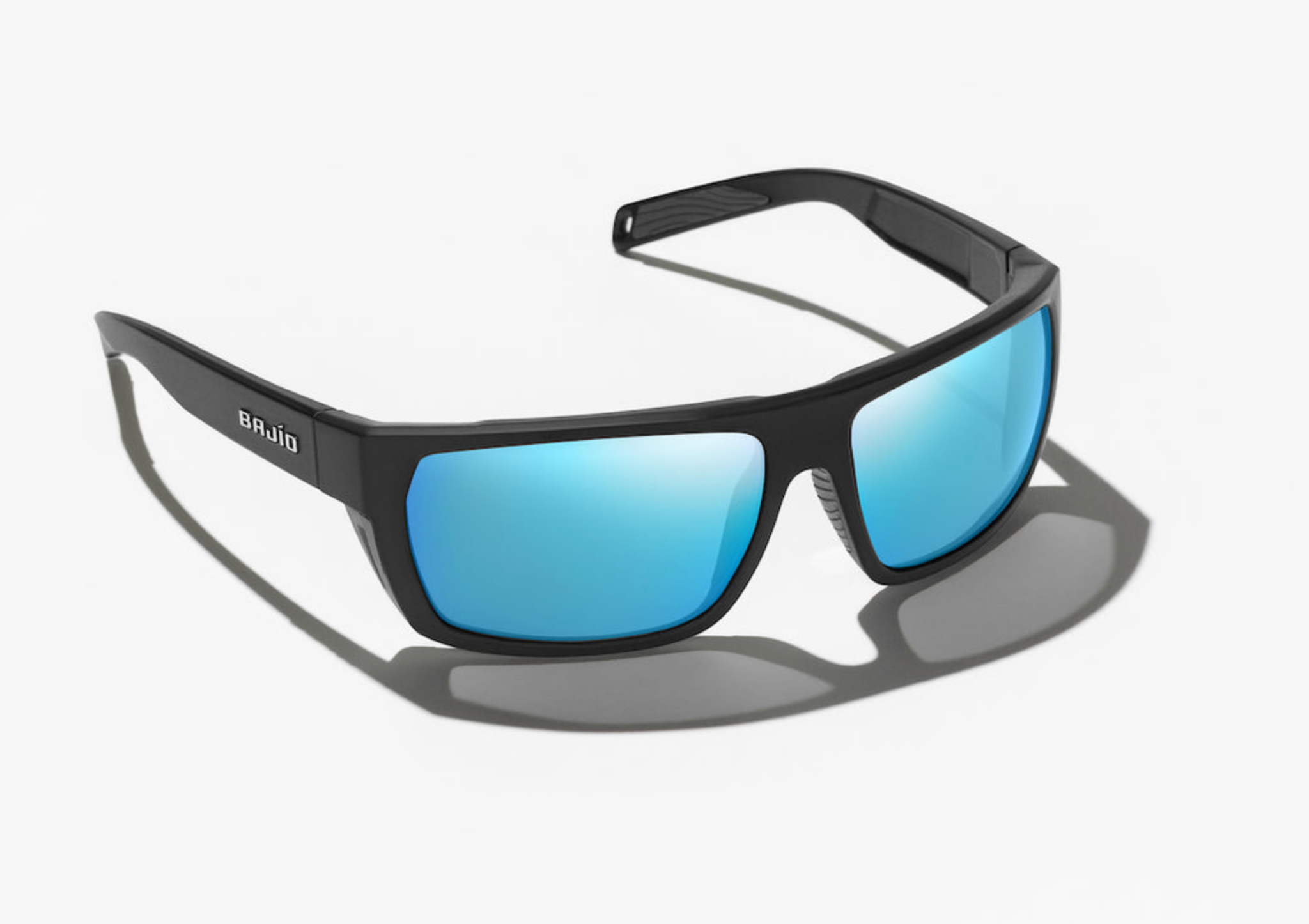 Palometa | Black Matte Frame | Blue Mirror Glass Lenses | Bajio
