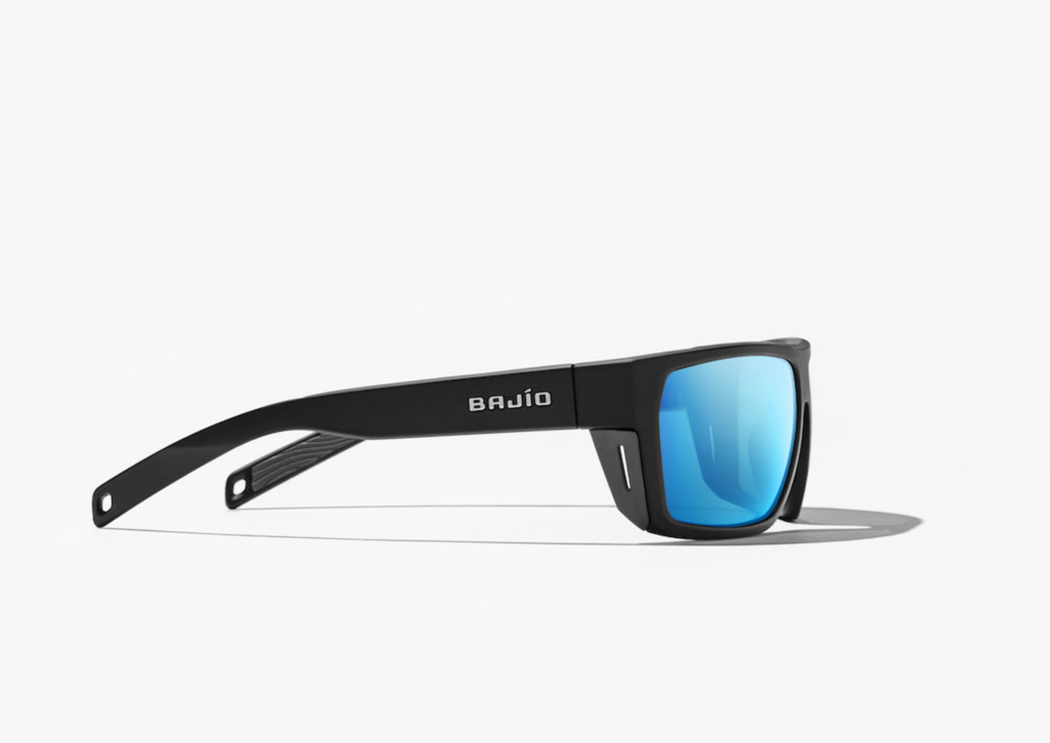 Palometa | Black Matte Frame | Blue Mirror Glass Lenses | Bajio