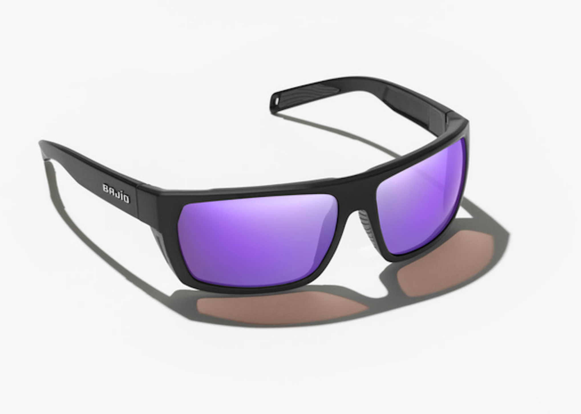 Palometa | Black Matte Frame | Violet Mirror Polycarbonate Lenses | Bajio