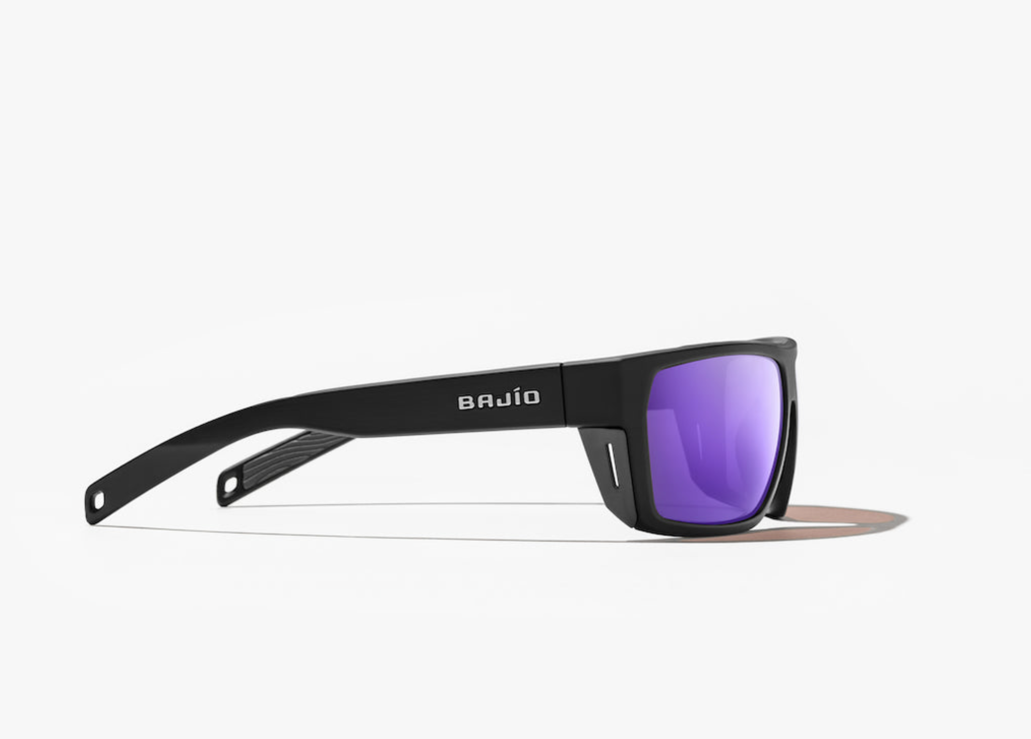 Palometa | Black Matte Frame | Violet Mirror Polycarbonate Lenses | Bajio