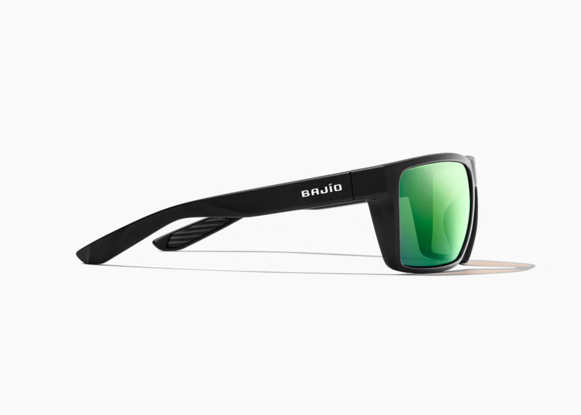 Stiltsville | Black Matte Frame | Green Mirror Glass Lenses