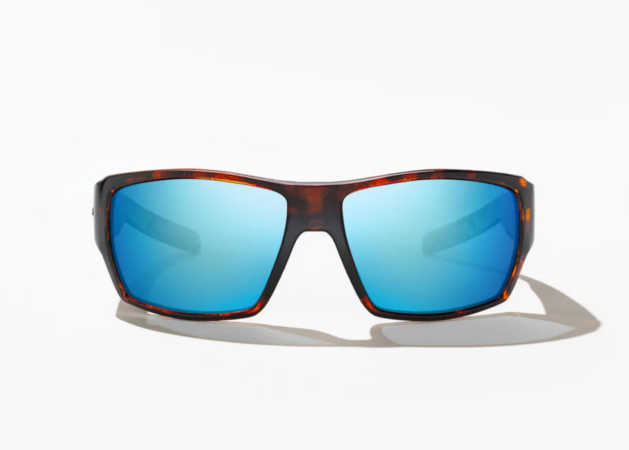 Vega | Brown Tortoise Matte Frame | Blue Mirror Glass Lenses