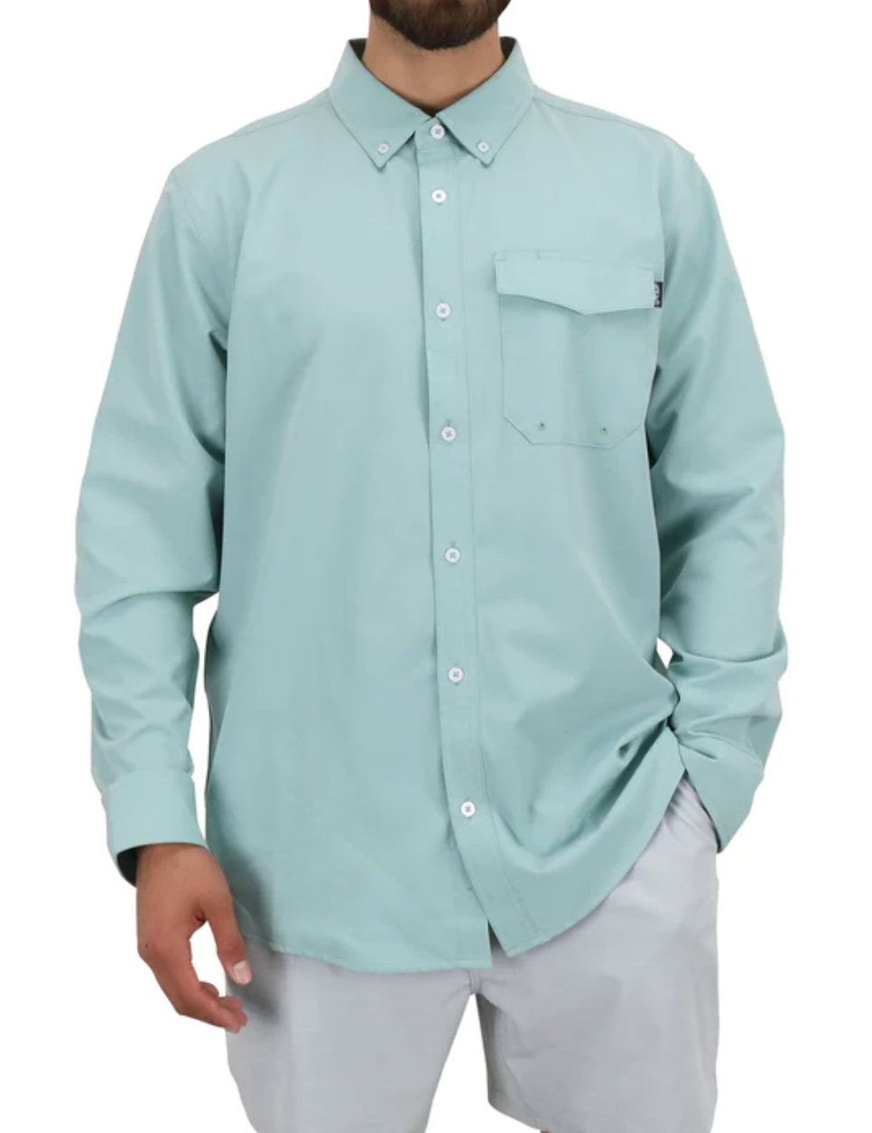 Ace Button Down | Long Sleeve | Aquifer