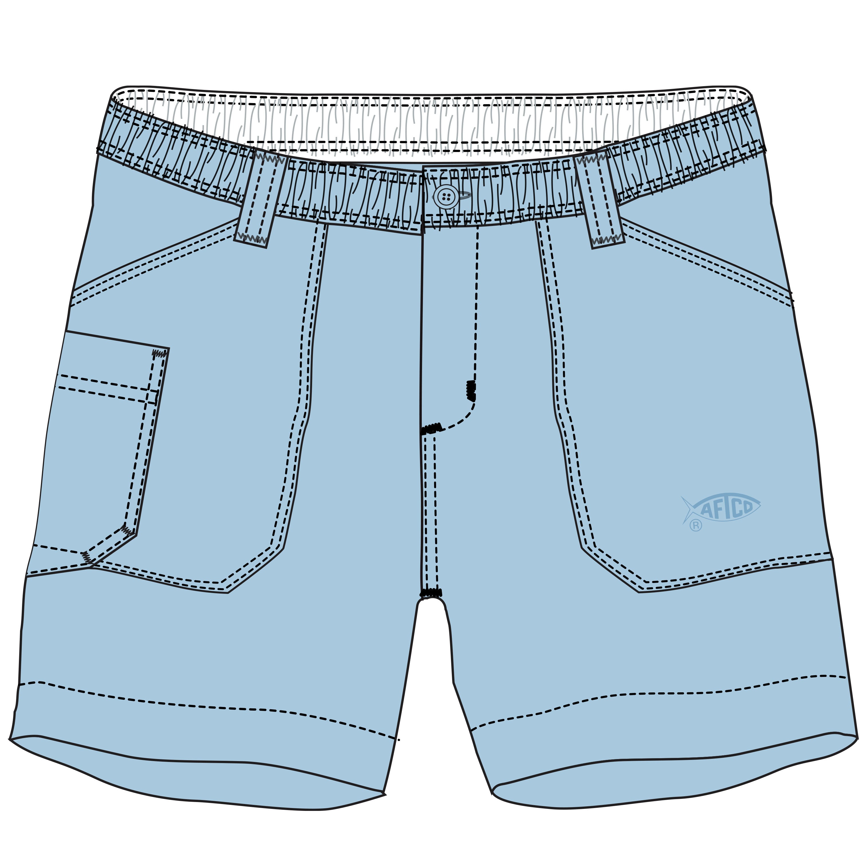 OG Fishing Shorts Ladies | Aftco