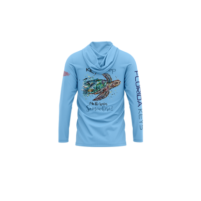 Turtle in Watercolors | Performance Shirt | Youth