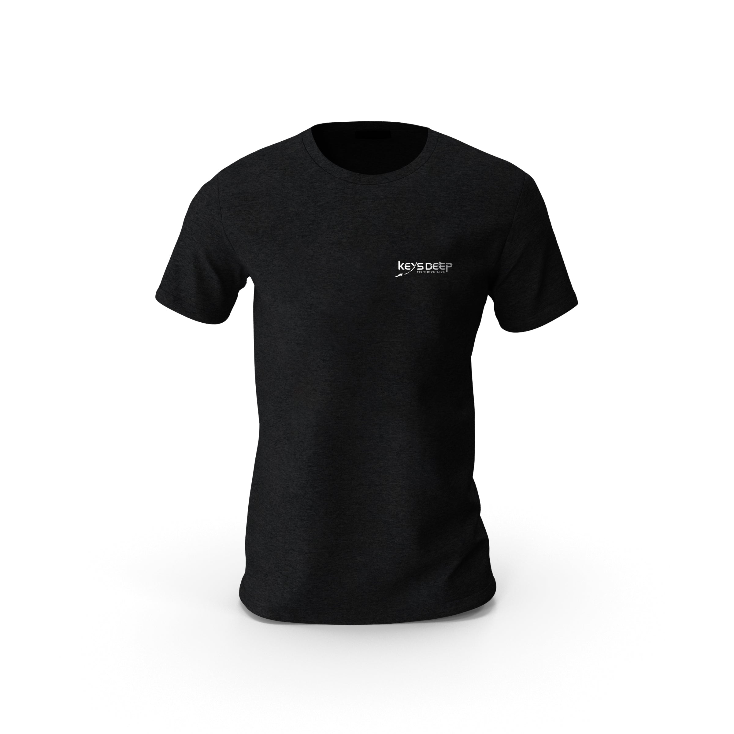 Great State of Keys Deep | Black | Men’s Cotton T-Shirt