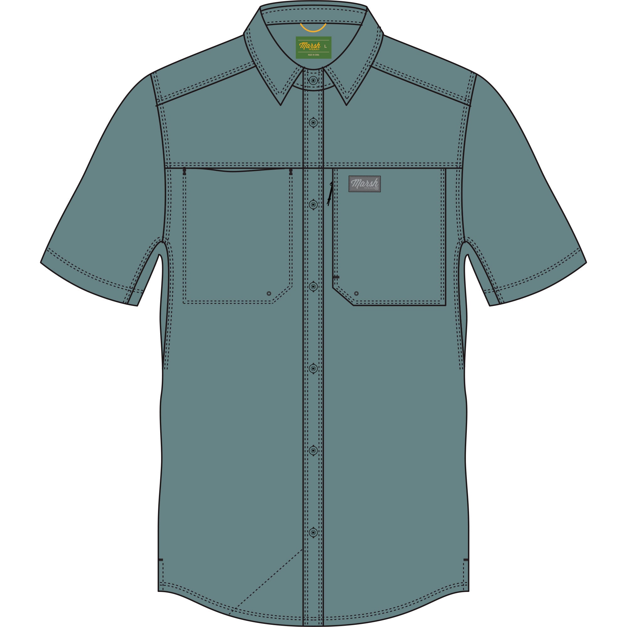 Lenwood Button-Up Shirt | Short Sleeve