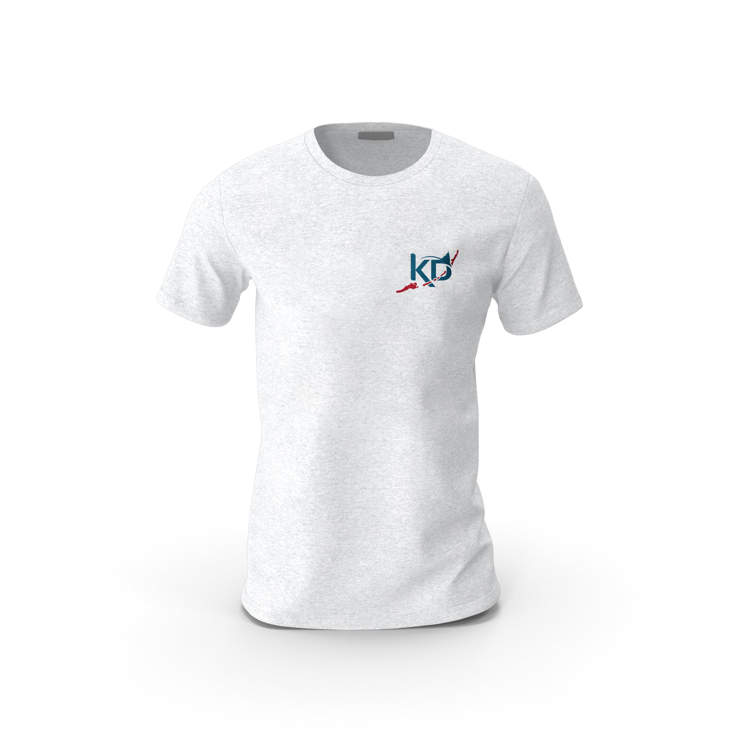 American Diver | White | Men’s Cotton T-Shirt | KeysDeep