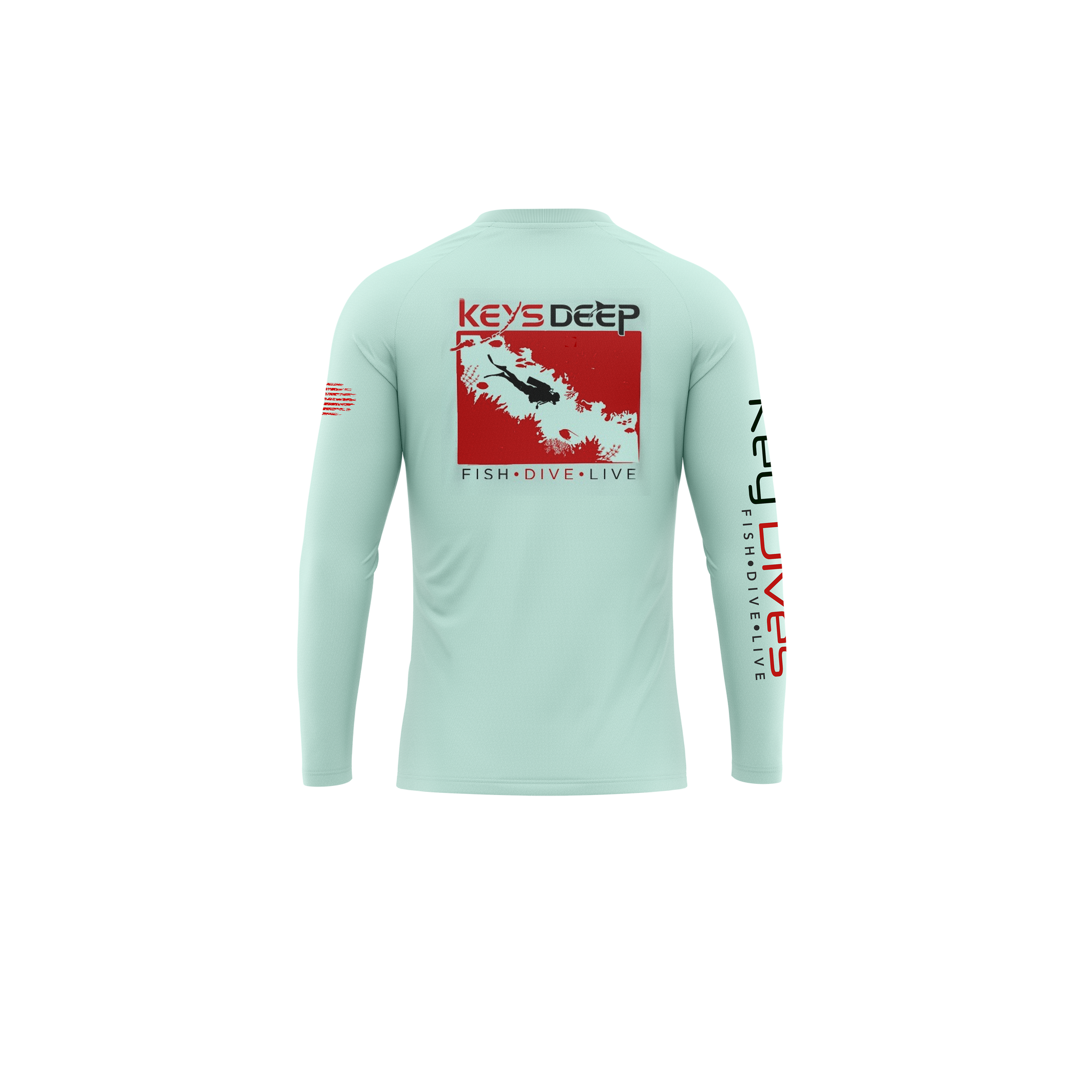 Dive Flag | Performance Shirt | Men's