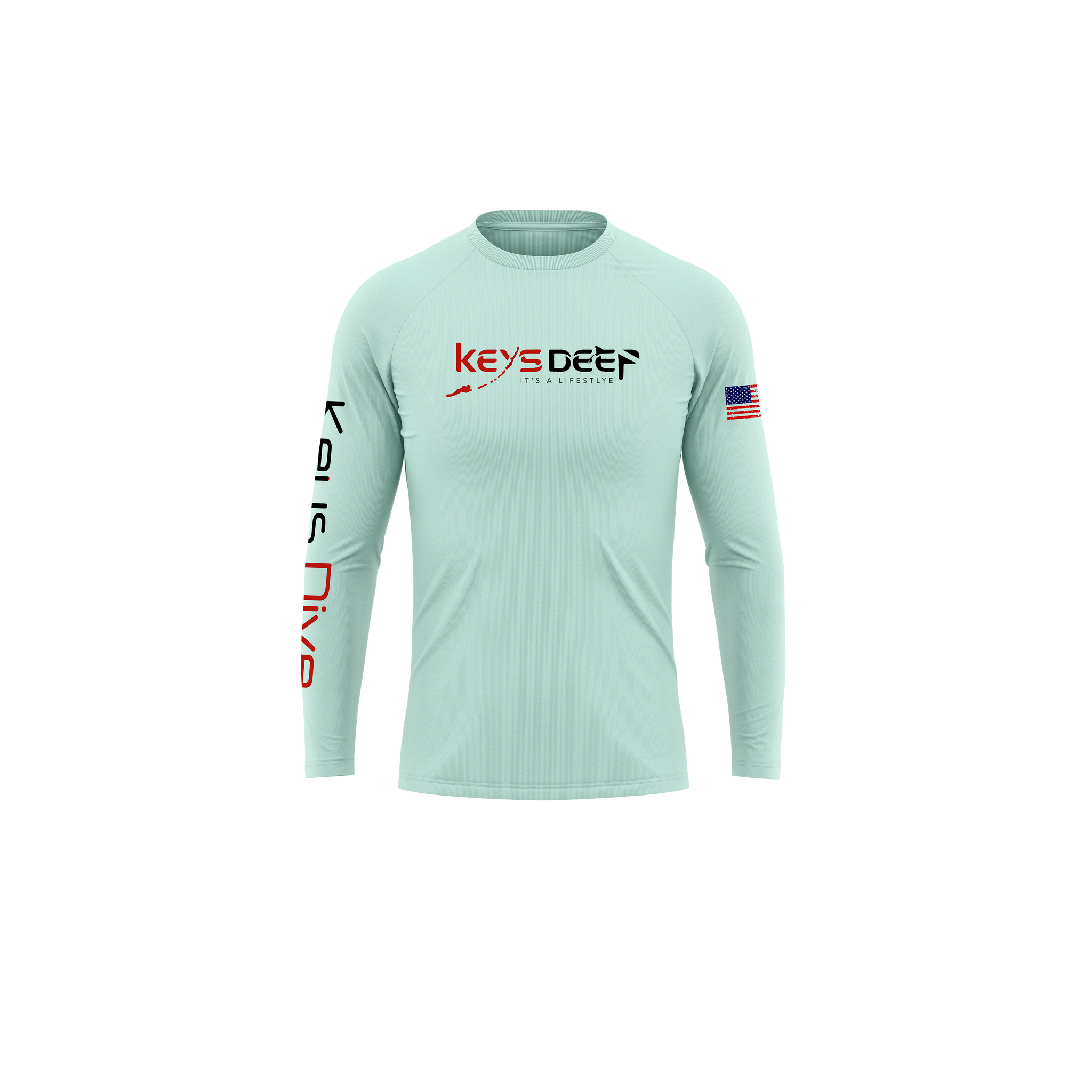 Dive Flag | Performance Shirt | Men's