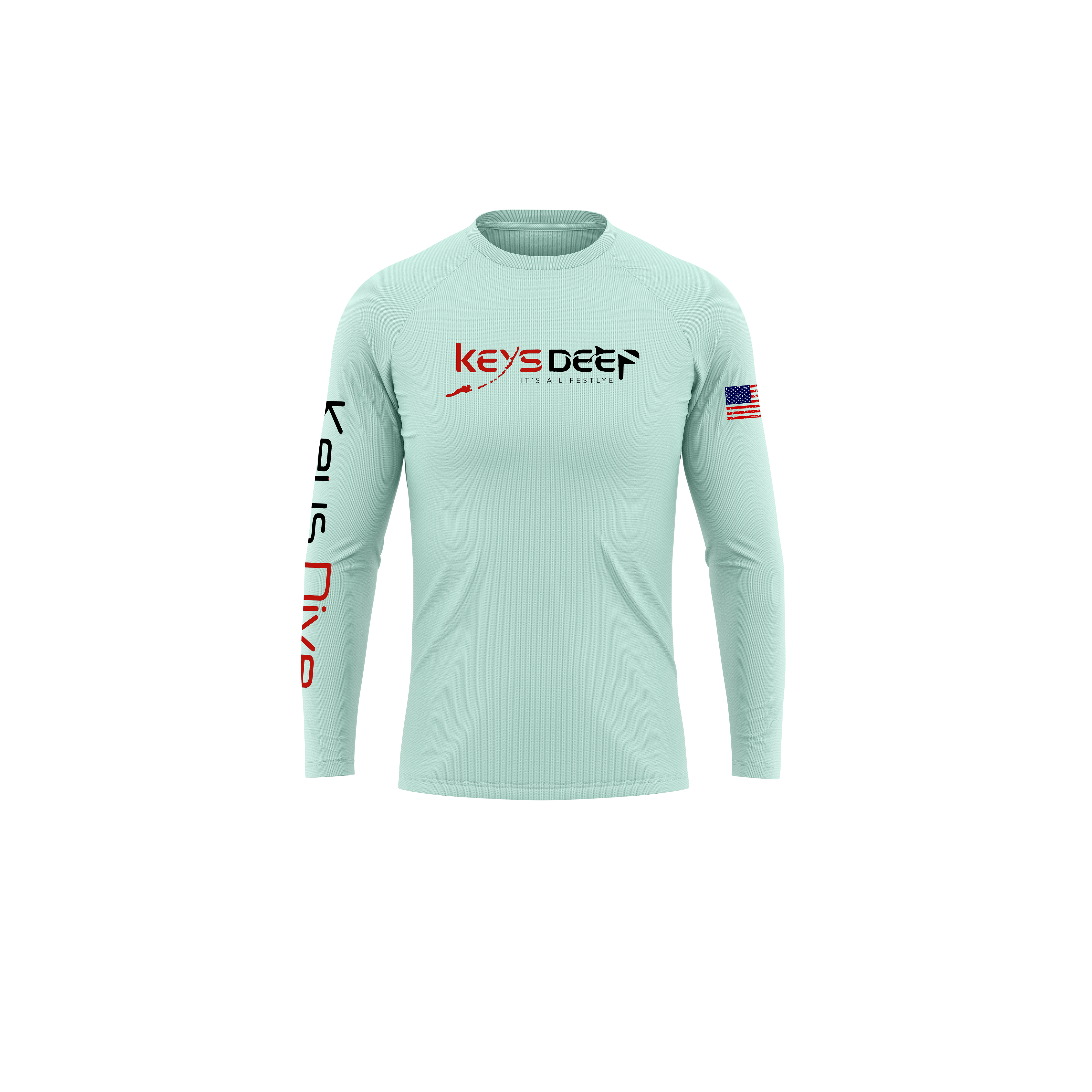 Dive Flag | Performance Shirt | Youth